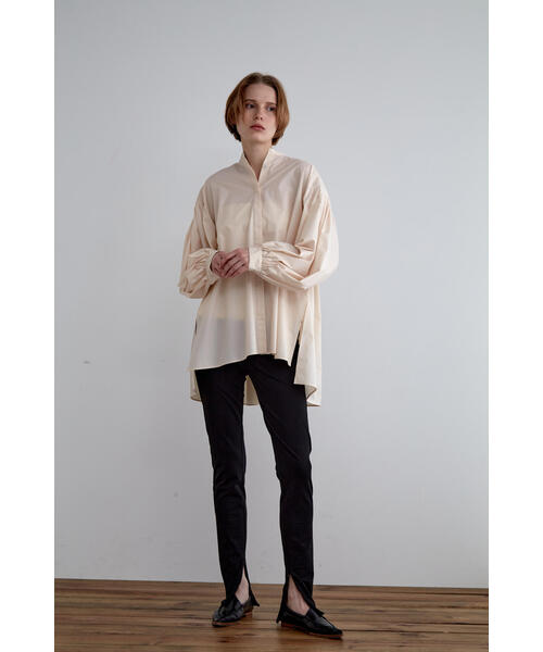 LE PHIL（ルフィル）の「ライトタイプライターギャザーブラウス