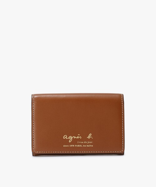 レザー カードケース ZAW01-05（名刺入れ）｜agnes b.（アニエスベー