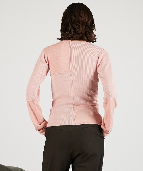 ランダムボタンニットトップ / Random Button Knit Top（ニット