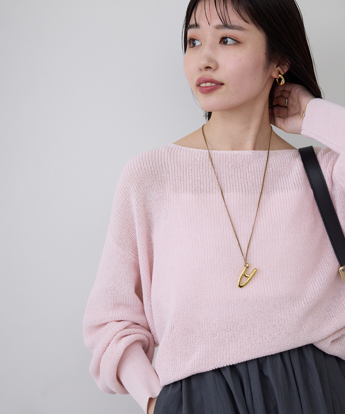 追加》リネン混畦ニット（ニット/セーター）｜SLOBE IENA