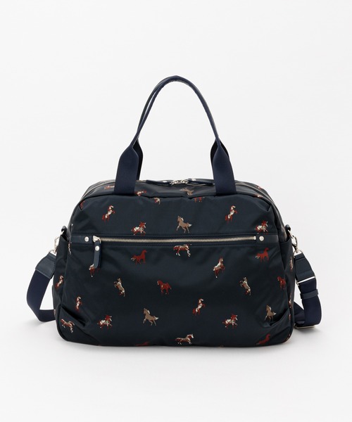 russet（ラシット）の「キャリーバッグに乗せられるトラベルボストン