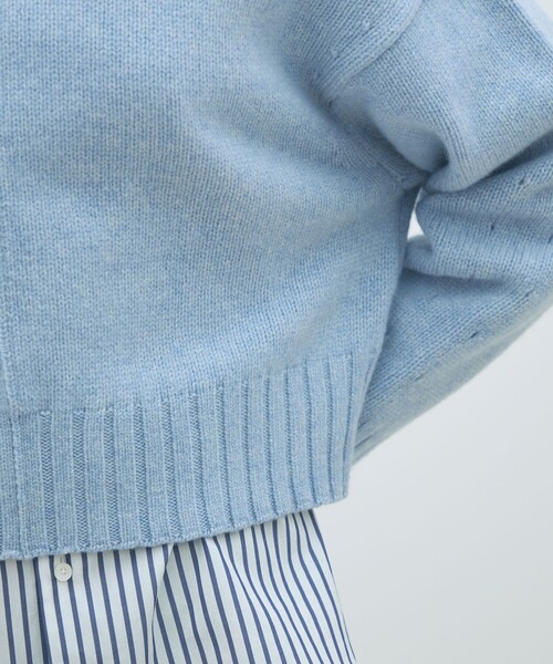 ラムカシミヤ クルーネックプルオーバー（ニット/セーター）｜MACPHEE