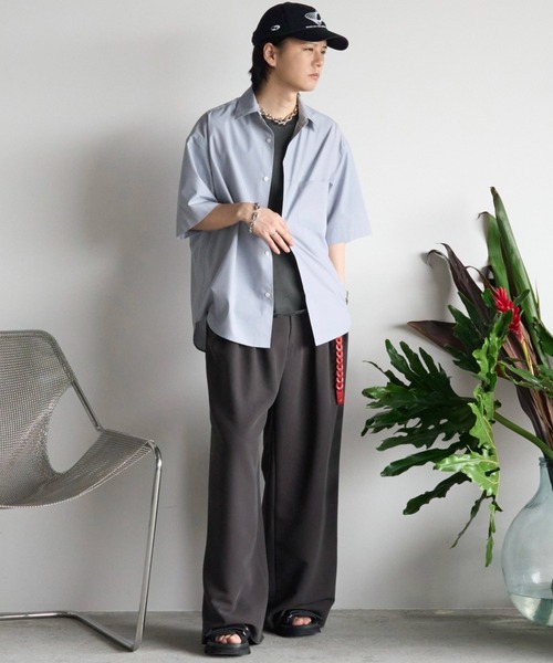 NEW BASIC MICRO SPAN BOX H/S SHIRT（シャツ/ブラウス）｜WYM LIDNM