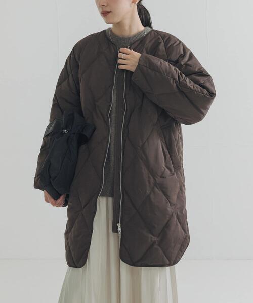 セール】『Sサイズ/WEB限定』コクーンキルティングロングダウン