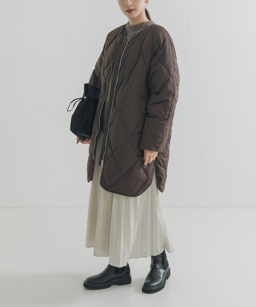 セール】『Sサイズ/WEB限定』コクーンキルティングロングダウン