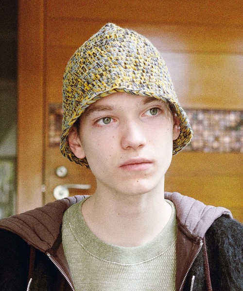 KIIT キート / CRUSHER HAT ハンドメイドニット クラッシャーハット