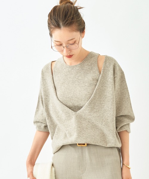 plage（プラージュ）の「YAK set トップス◇（ニット/セーター）」 - WEAR