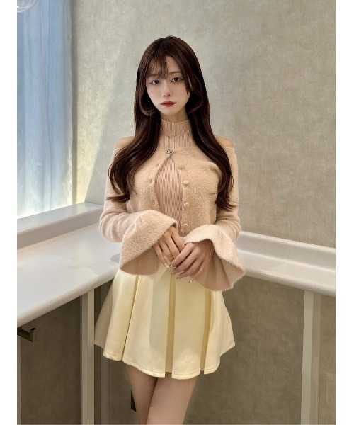 アンサンブルシャギーニットトップス（ニット/セーター）｜Darich