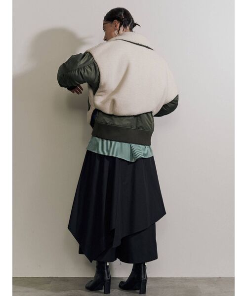 UN3D.（アンスリード）の「ボアドッキングブルゾン（ブルゾン）」 - WEAR