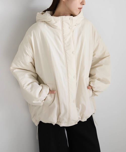 セール】ボリュームシルエット中綿ジャケット（ダウンジャケット