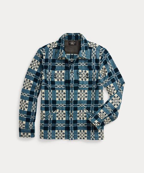 RRL（ダブル アール エル）の「パターン ジャカード オーバーシャツ