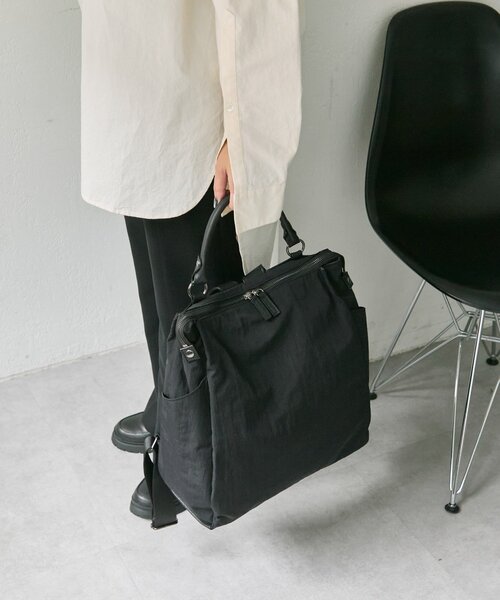 セール】《撥水/A4サイズ対応/リバイバル》スクエアリュック（バック