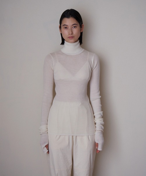 ENOF（イナフ）の「turtleneck knit（ニット/セーター）」 - WEAR