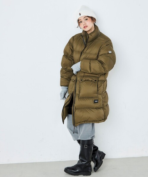 セール】【TAION×fredy emue】PACKABLE 別注ボリュームダウンコート