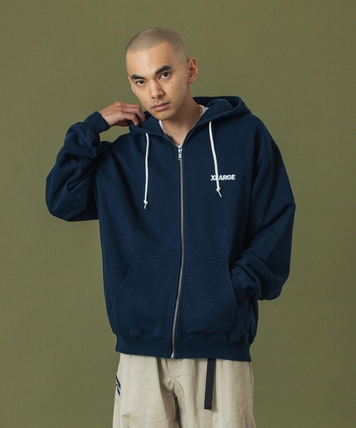 XLARGE（エクストララージ）の「STANDARD LOGO ZIP HOODED SWEATSHIRT