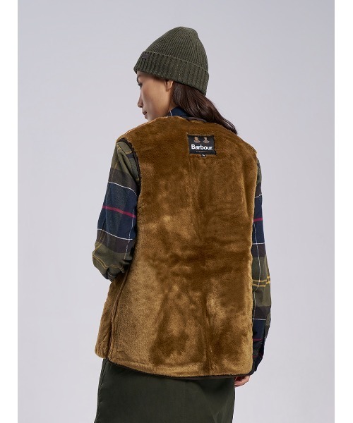 フロントジップ ファー ライナー ベスト（レギュラーフィット