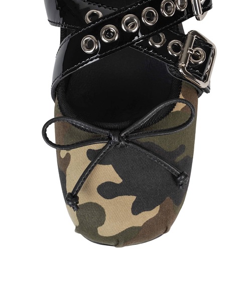 ベルトデザインバレエシューズ Jeffrey Campbell│Jeffrey Campbell