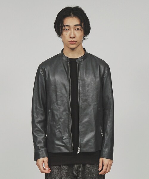 tk.TAKEO KIKUCHI（ティーケータケオキクチ）の「◇ラムレザーシングル