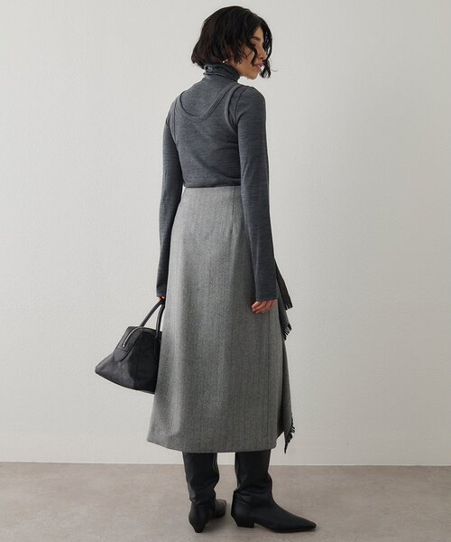 セール】チェックフリンジスカート（スカート）｜Whim Gazette（ウィム