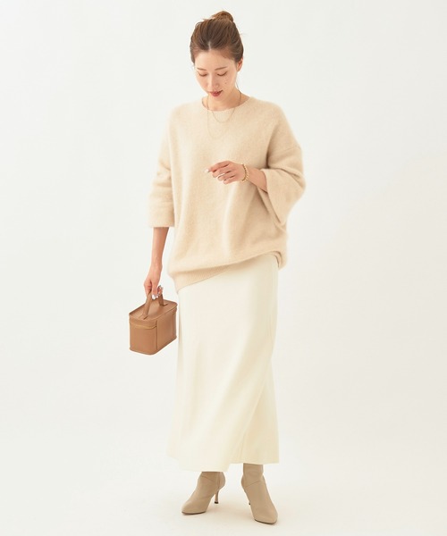 plage（プラージュ）の「Furボリュームソデプルオーバー◇（ニット