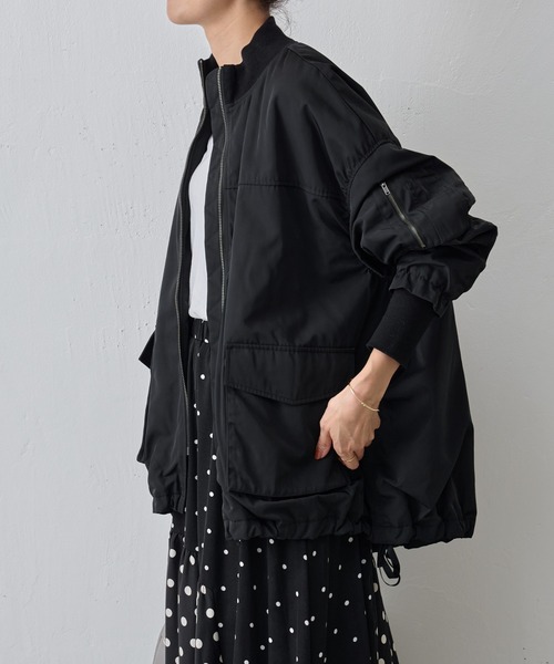 BEARDSLEY（ビアズリー）の「フレアMA-1ブルゾン（MA-1）」 - WEAR