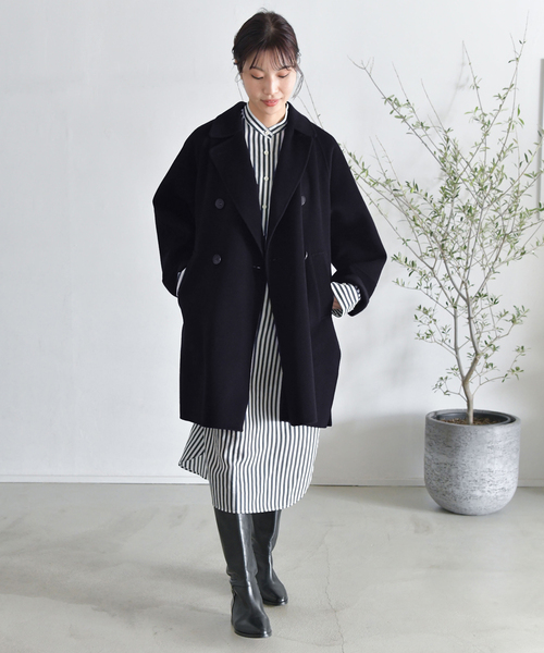 イエナ スーパー160ダブルフェイス オーバーコート 36 【公式通販】