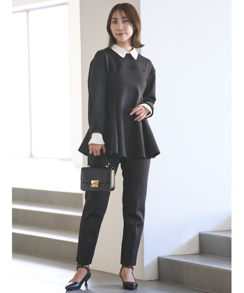 CELFORD（セルフォード）の「衿付きポンチセットアップ（セットアップ