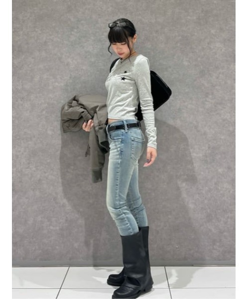 CLASSIC LOW WAIST SKINNY デニム（デニムパンツ）｜LAGUA GEM