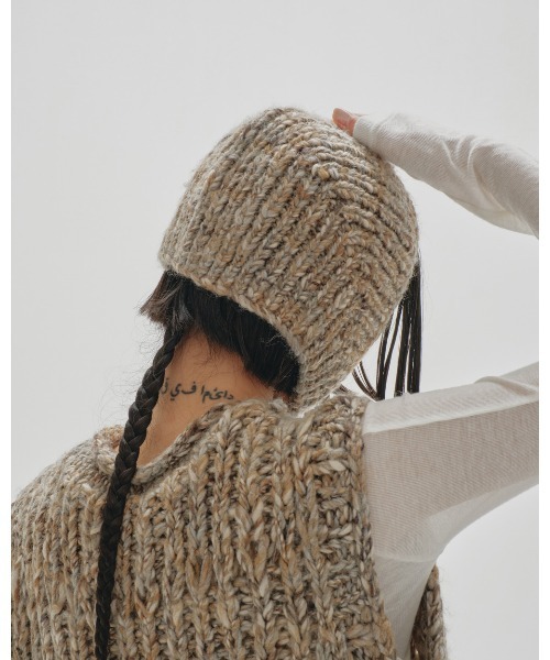 TODAYFUL（トゥデイフル）の「Mix Knit Scarf（ニットキャップ