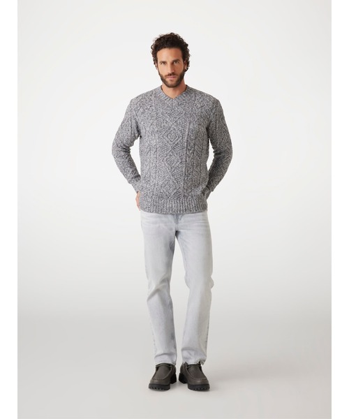 FRANK Vn Cable Sweater ニット セーター | GUESS(ゲス) JAPAN 公式