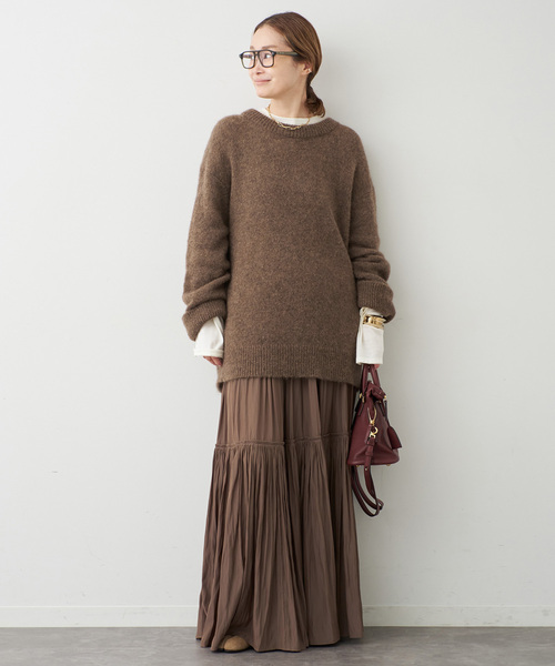 Gather Maxi スカート（スカート）｜Deuxieme Classe（ドゥーズィエム