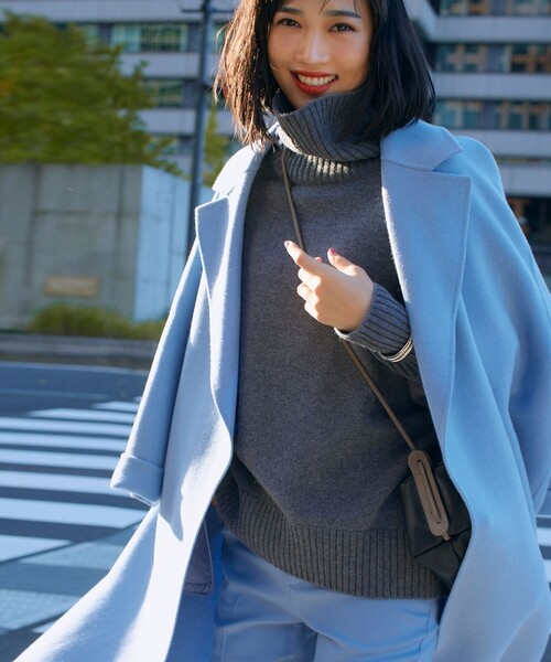 23区（ニジュウサンク）の「ウールカシミヤブレンドバルキー