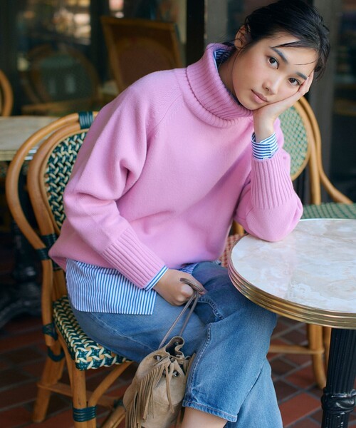 23区（ニジュウサンク）の「ウールカシミヤブレンドバルキー