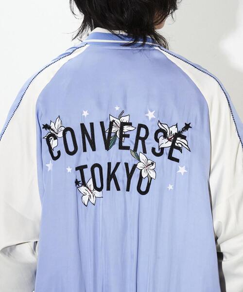 刺繍スカジャン（スタジャン）｜CONVERSE TOKYO（コンバーストウキョウ