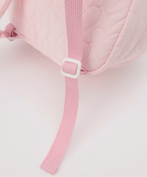 ウサギマスコットつき ハートキルトリュック（その他ベビー用品