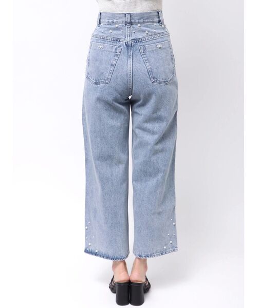 MERCURYDUO（マーキュリーデュオ）の「パールデニムパンツ（デニム