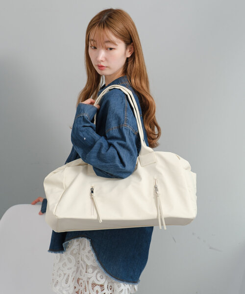 セール】【A4サイズ/PCサイズ】ナイロンBIGトラベルバッグ（ボストン