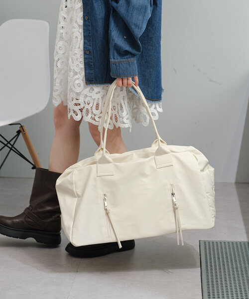 セール】【A4サイズ/PCサイズ】ナイロンBIGトラベルバッグ（ボストン