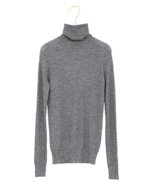 Drawer（ドゥロワー）の「DRAWER カシミヤシルク 18G リブタートル