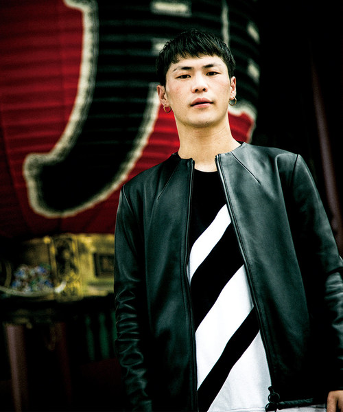 FUGA（フーガ）の「【イタリア製】ボトルネックラムナッパレザー