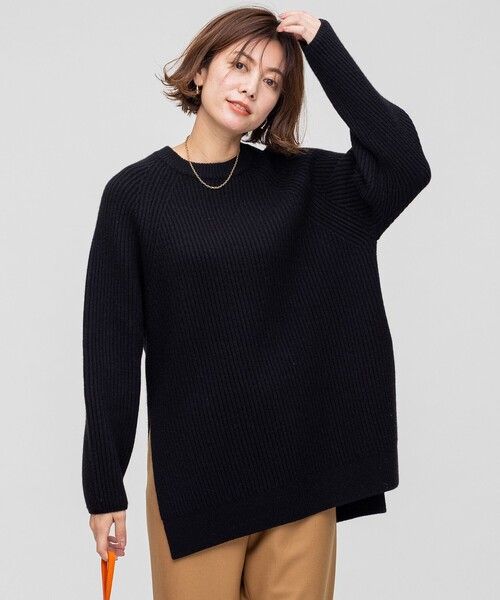 23区（ニジュウサンク）の「ウールカシミヤブレンドバルキー