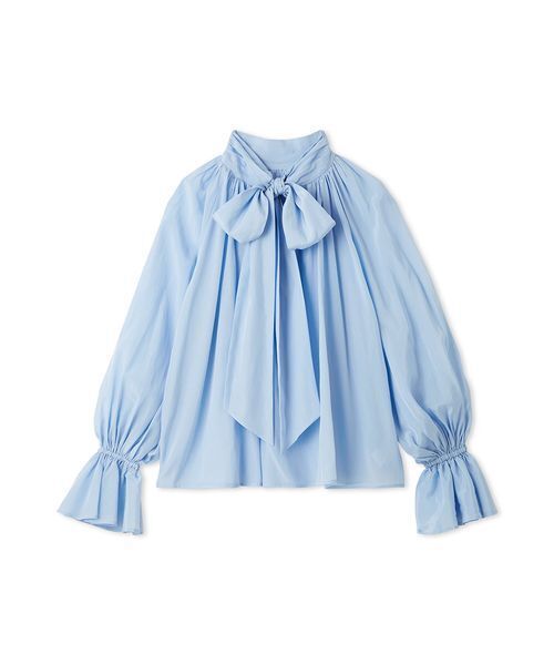 2wayシアーボウタイブラウス／ウォッシャブル（シャツ/ブラウス