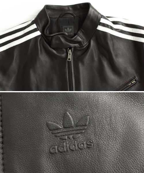 adidas（アディダス）の「VESPA LEATHER JKT（ブルゾン）」 - WEAR