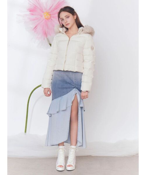 EATME（イートミー）の「キルティングラインダウンブルゾン（ダウン