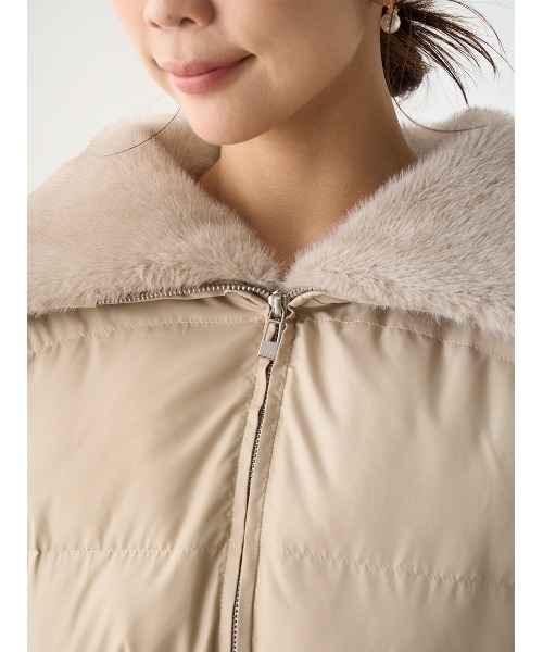 CELFORD（セルフォード）の「ファー衿付き中綿コート（その他アウター