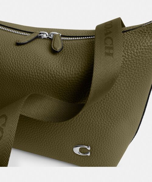 トップ ジップ メッセンジャー バッグ（メッセンジャーバッグ）｜COACH