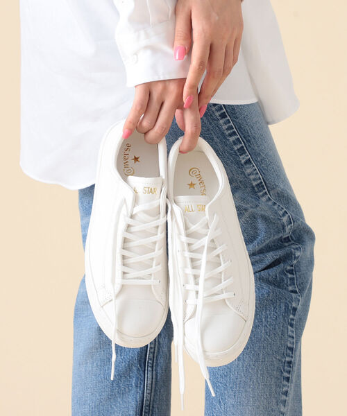CONVERSE / レザー オールスター クップ OX スニーカー（スニーカー