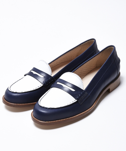 Pertini（ペルティニ）の「PERTINI ツートーンローファー（ドレス