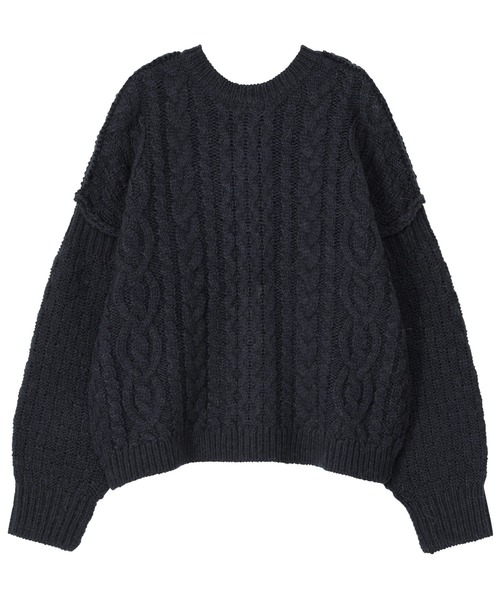 ZUCCa（ズッカ）の「アランニット / ニットプルオーバー / (O)（ニット