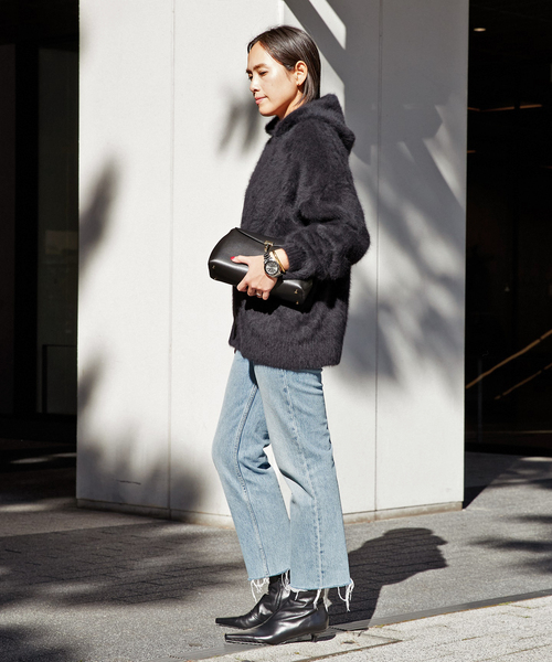 AP STUDIO（エーピーストゥディオ）の「フォックスカシミヤフーディ